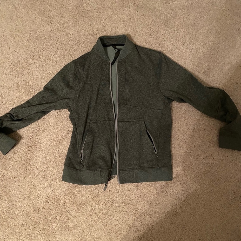 Lululemon City Sweat zip up crew sweater